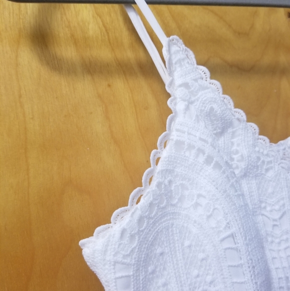 The Sunshine Crochet Mini Dress - Picture 9 of 11